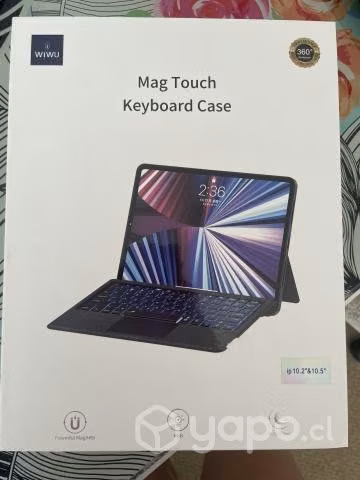 Funda con Teclado y Trackpad para iPad 10.2″