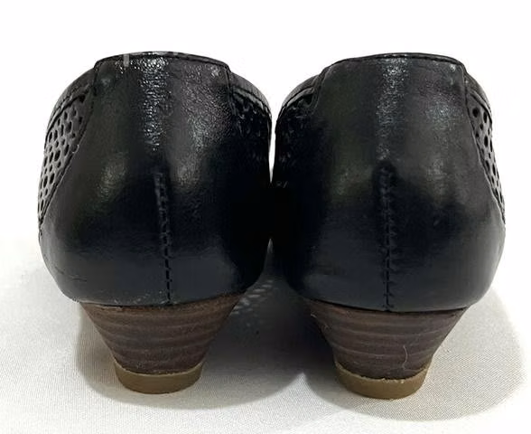 Zapato De Cuero Marca Gacel N*35 Negro - Imagen 5