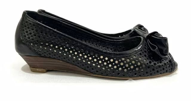 Zapato De Cuero Marca Gacel N*35 Negro - Imagen 2