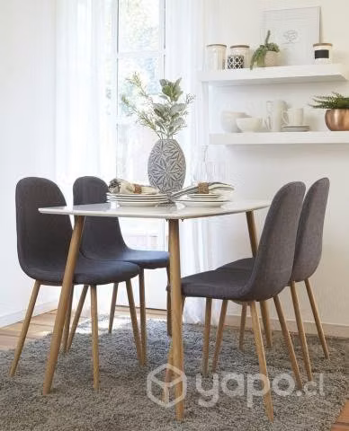 Comedor de cuatro puestos