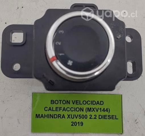 Boton Velocidad Calefac (MXV144) Mahindra XUV 500