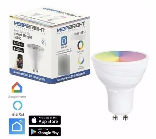 Pack x6 Ampolleta Inteligente Smart Gu10 - Imagen 4