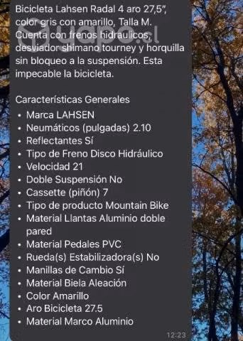 bicicleta lahsen - Imagen 2