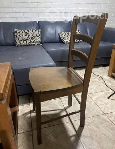 Dos hermosas sillas madera - Imagen 3