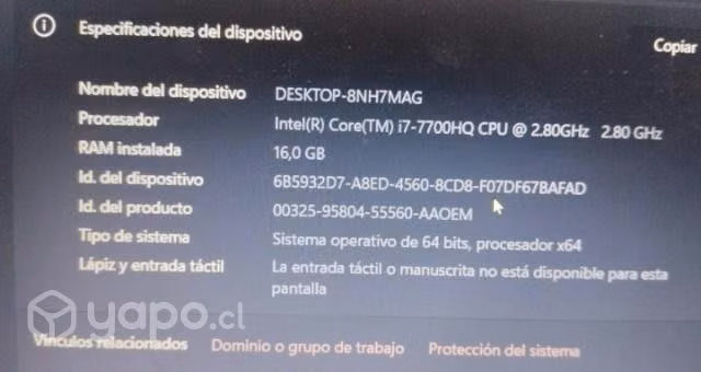 Msi i7 PC gamer 16gb ram