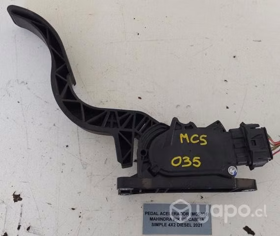 Pedal Acelerador (MCS035) Mahindra Pik Up Cabina