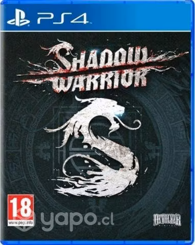 Shadow Warrior PS4 usado