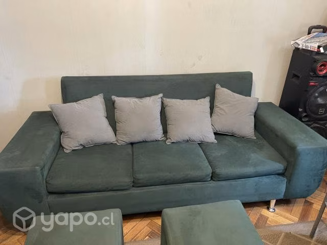 Muebles 3 cuerpos color verde - Imagen 2