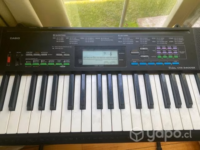 Teclado CASIO ctk-3400sk