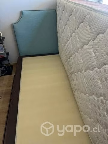 Cama 1,5 plazas con gran cajón para guardar - Imagen 5