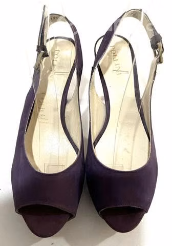 Chala Taco Alto de Cuero Pollini N*37 Purpura