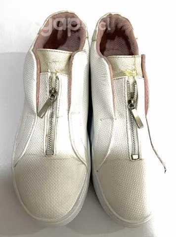 Zapatilla 100% Sintética Marca Urbe N*40 Blanco - Imagen 4