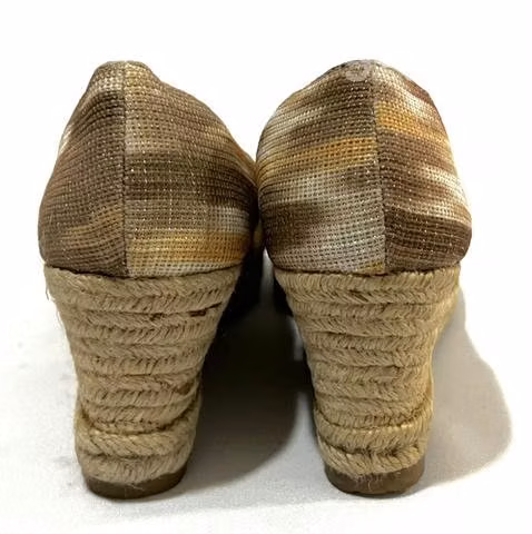 Zapato de Tela Marca Naturalizer N*38.5 Café y Otr - Imagen 5