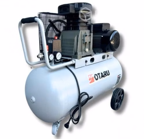 Compresor 90 Lts 10 Bar 3HP Horizontal 220v Otaru