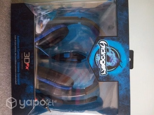 Audifonos GAMER "Hydrogen"(3Dfx)