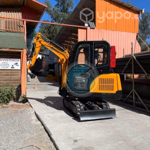 Mini excavadora 2.000kg