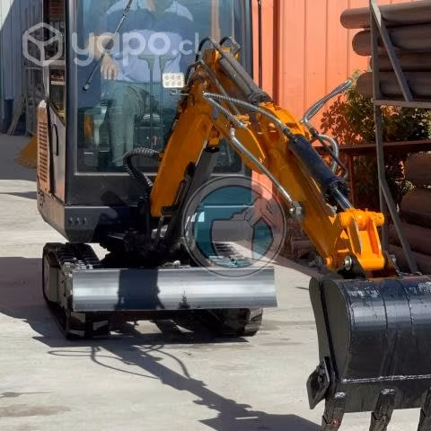Mini excavadora 2.000kg