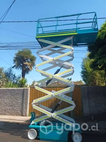 Plataforma tijera electrica