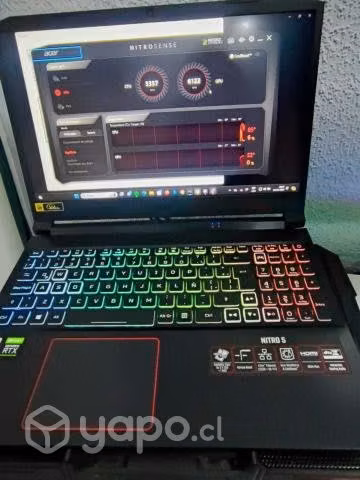 Nitro Acer i7 1TB SSD NVIDIA GeForce RTX3060 - Imagen 2