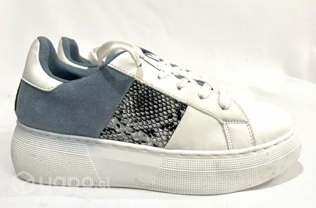 Zapatilla Sintética Marca Kanna&co N*39 Blanco - Imagen 2