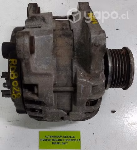 Alternador Detalle (RDB028) Renault Dokker 1.5 Die
