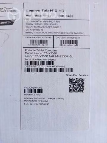 Lenovo Tab M10 32GB - Imagen 3
