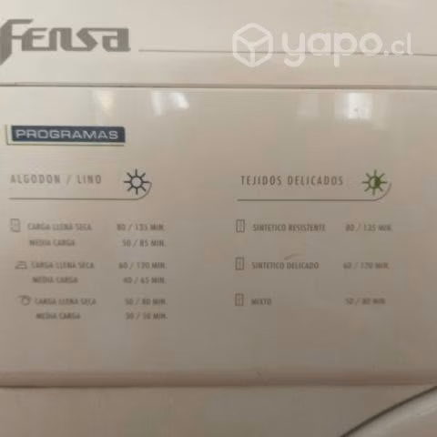 Secadora Fensa conputer - Imagen 2