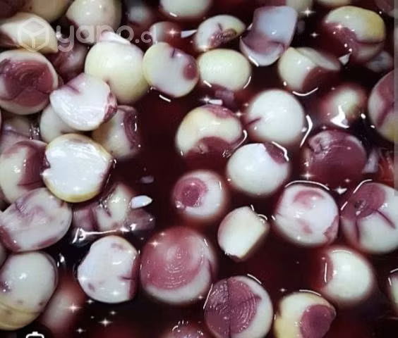 Cebollas escabeche caseras