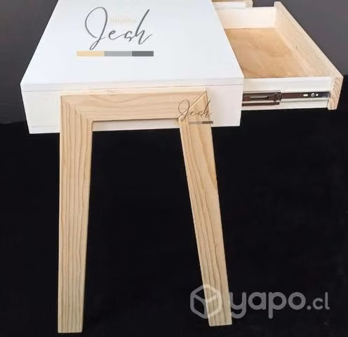 Escritorio Nórdico con dos cajones - Imagen 6