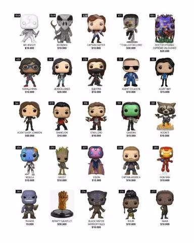 Funko POP Marvel - DC y más