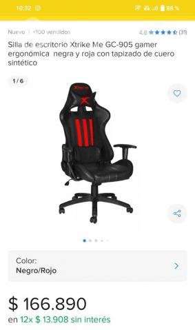 Silla Game xtrike me - Imagen 5