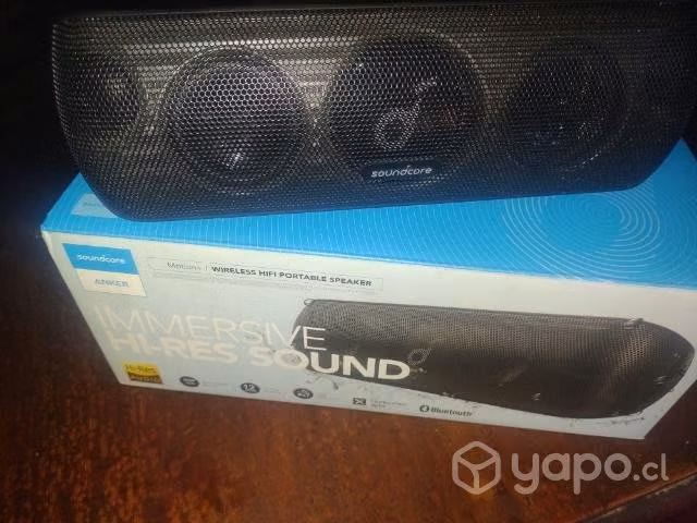 Parlante Bluetooth souncore motion plus impecable