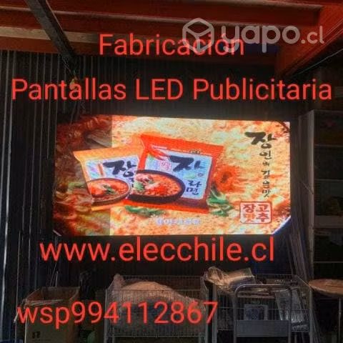 Fabricación de pantalla led publicitarias