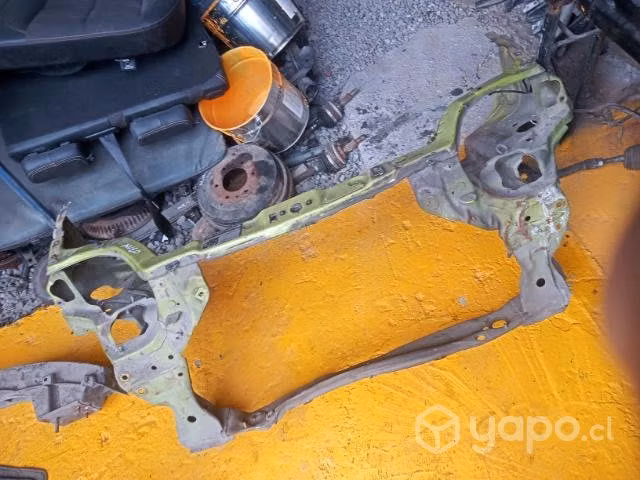 Chevrolet aveo 2004 frontal cortado completo env