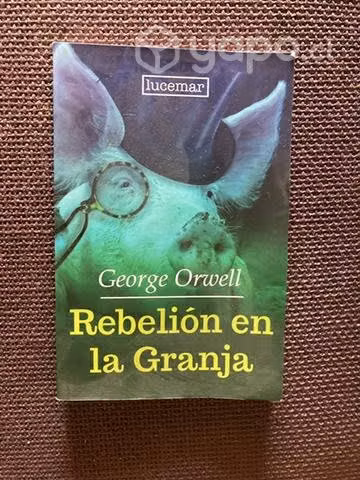 Libro Rebelión en la Granja de George Orwell
