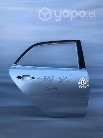 Puerta trasera rh kia rio 