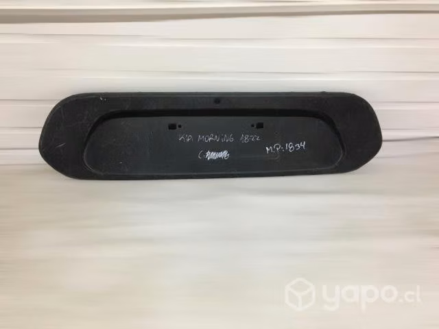 Moldura de spoiler trasero kia morning 2018-2022