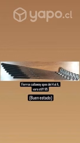 Set de fierros Callaway Apex CF 16