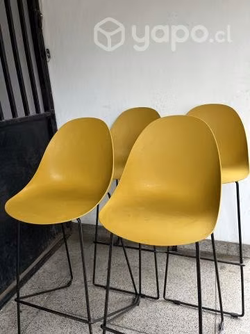 Silla alta, Mueble Sur, modelo Silla Bar Vivid