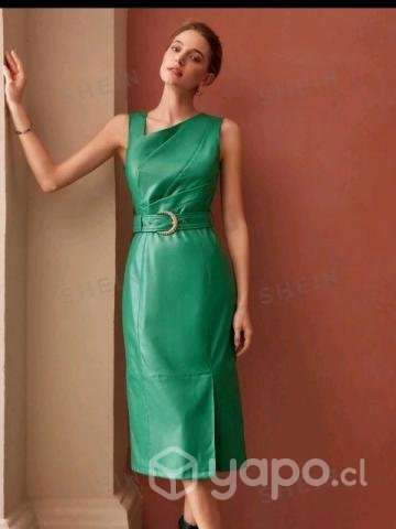 Vestido verde - Imagen 3