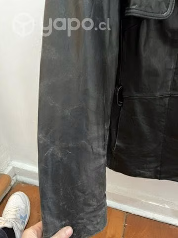 Chaqueta de cuero vintage - Imagen 3