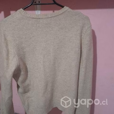 Chaleco con flores ,talla L