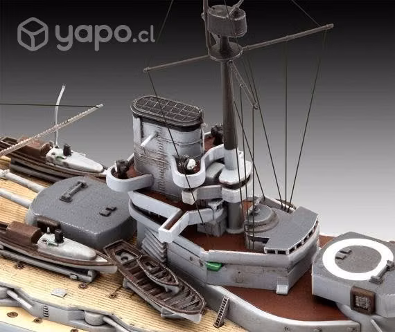 Maqueta Acorazado Alemán König, 1/700