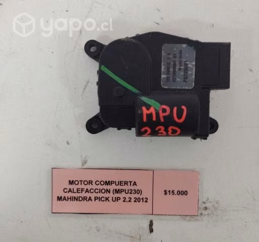 Motor Compuerta Calefac (MPU230) Mahindra Pic Up