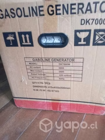 Generador Dk 7000 W