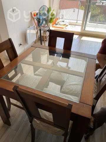 Comedor de 4 sillas