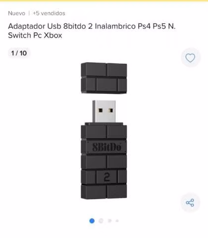 Adaptador control ps4 a Nintendo switch