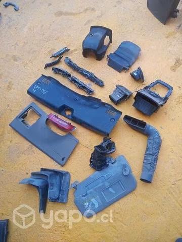 Hyundai elantra 2014 mensulas toma de aire plastic