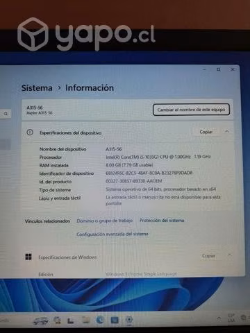 Notebook ACER