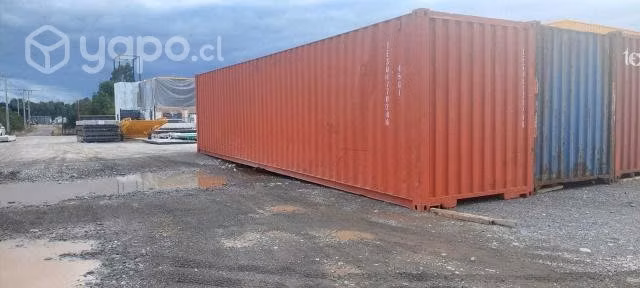 Contenedor de 40 pies container en puerto montt